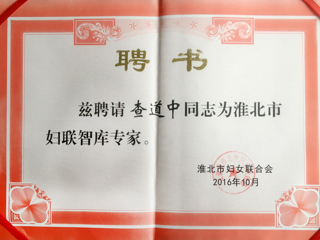 新葡京官网三位教师被聘为淮北市妇联智库专家