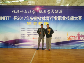 新葡京官网健身健美队在2017年安徽省体育行业职业技能大赛中喜获佳绩