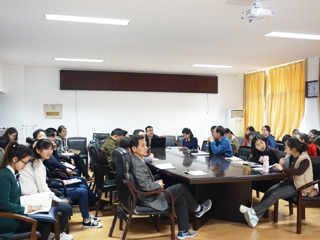 华中师范大学谢晓明教授应邀到新葡京官网讲学