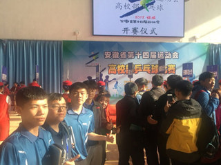 3003新葡官方网站乒羽网队参加安徽省第十四届运动会获得佳绩