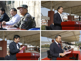 3003新葡官方网站举行2019级新生军训总结暨表彰大会