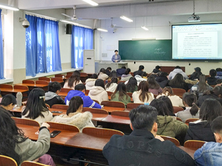 新葡京官网举办安徽省“启明星”就业指导专家进校园活动