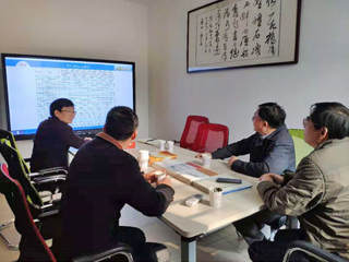 安徽省教育评估中心主任汪开寿到新葡京官网智库调研指导