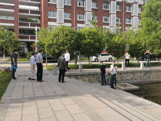 省专家组对新葡京官网创建省级“节水型单位”进行验收