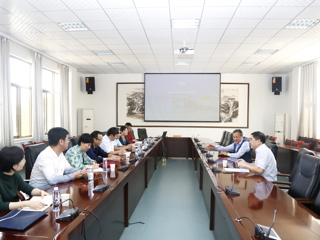 安徽省教科文卫体工会吴海明主席一行来新葡京官网指导工会工作