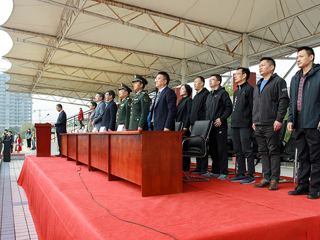 【2021·军训进行时】3003新葡官方网站举行2021级新生军训成果展示暨总结表彰大会