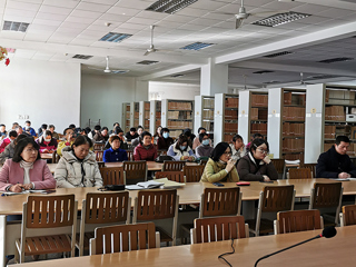 安徽大学图书馆馆长储节旺应邀来新葡京官网作科研能力提升讲座