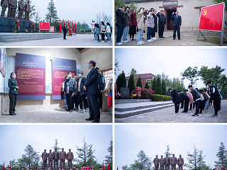 【党史学习教育】新葡京官网研究生会赴淮海战役总前委旧址开展爱国主义基地教育活动