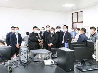 淮北市人大常委会领导到新葡京官网调研安徽省重点实验室