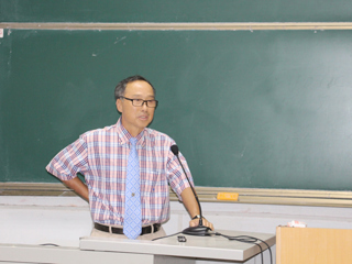 台湾交通大学张生平教授应邀来新葡京官网讲学