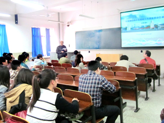 南京大学刘坚强博士、武山博士来新葡京官网做学术报告