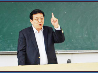 知名文化学者周岭先生到新葡京官网讲学