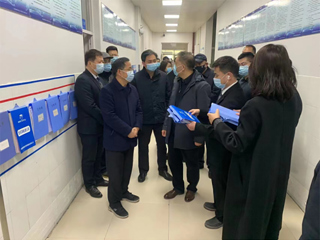 淮北市常务副市长周天伟来新葡京官网检查食品安全工作