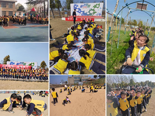 新葡京官网幼儿园开展“乐享春天  放飞梦想”踏春游园活动