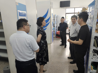 宿州职业技术学院党委书记连琦一行来新葡京官网考察调研