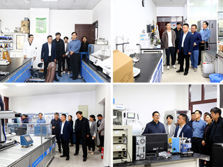 安徽省科技厅副厅长李国阳一行来新葡京官网调研指导科技创新工作