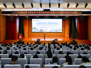 “启航青春 筑梦基层”安徽省大学生志愿服务乡村振兴计划事迹分享会在新葡京官网举办