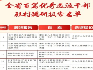【牢记嘱托 感恩奋进】新葡京官网选派驻村干部调研报告获评省级优秀驻村调研报告